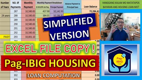 pag ibig loan computation.